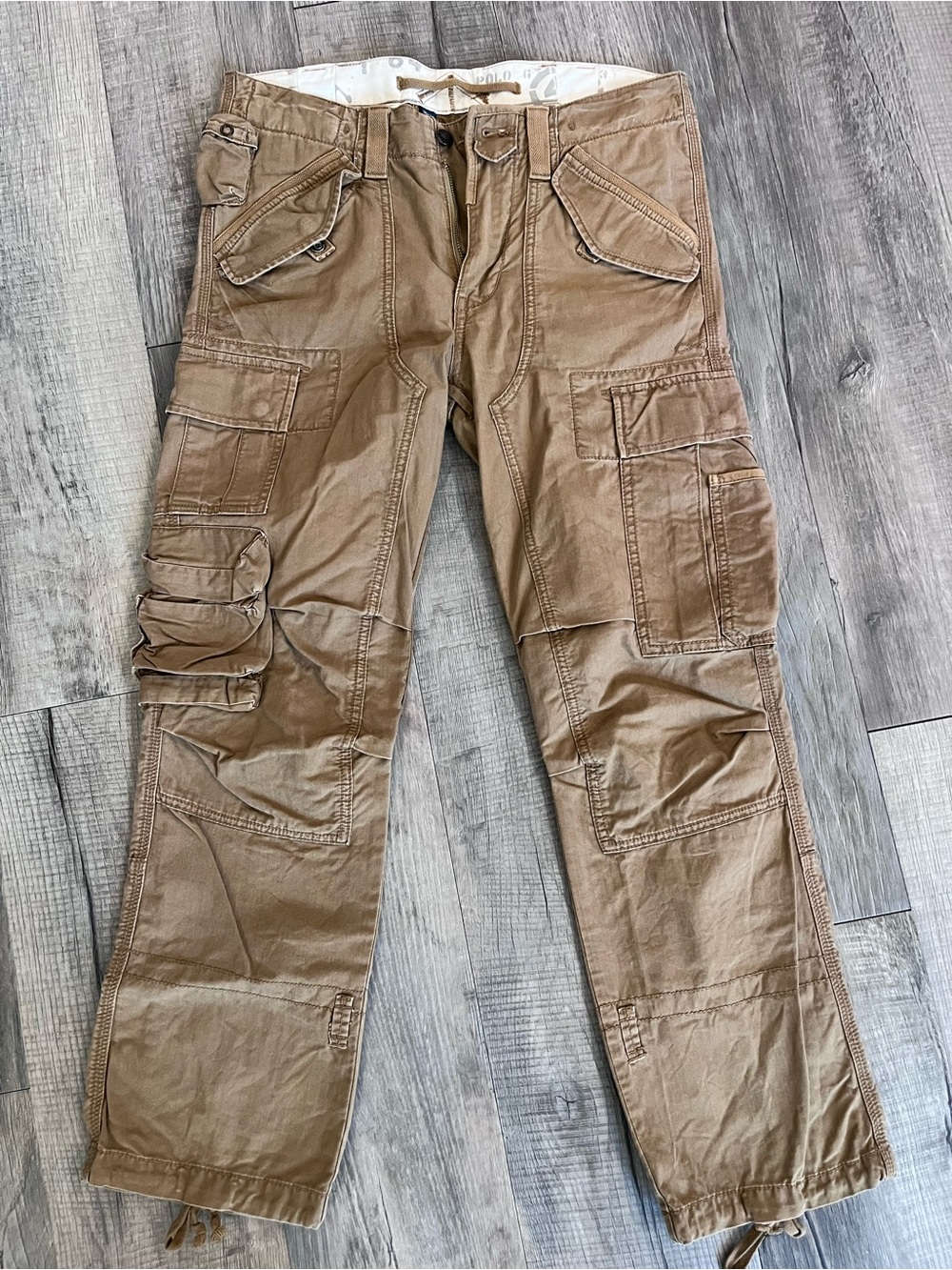 Vintage Ralph Lauren military paratrooper cargos pants